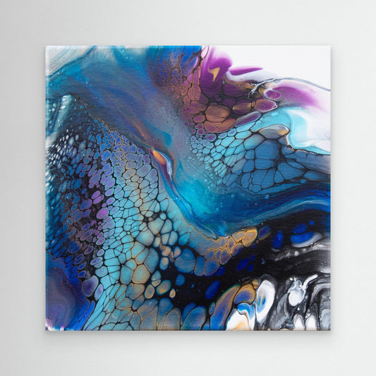 Iridium Flow - Canvas Prints