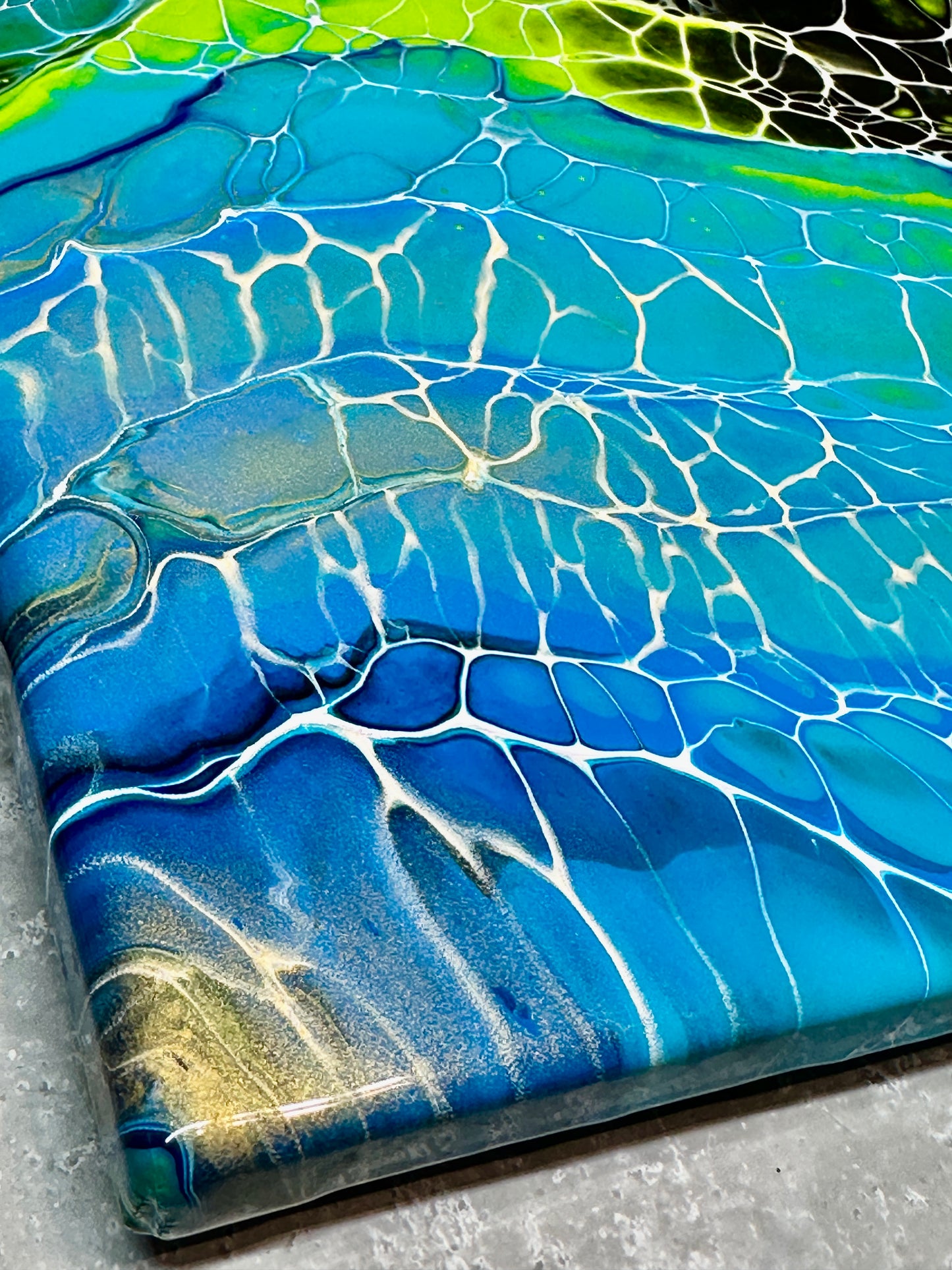 Neon Tides - Original Artwork