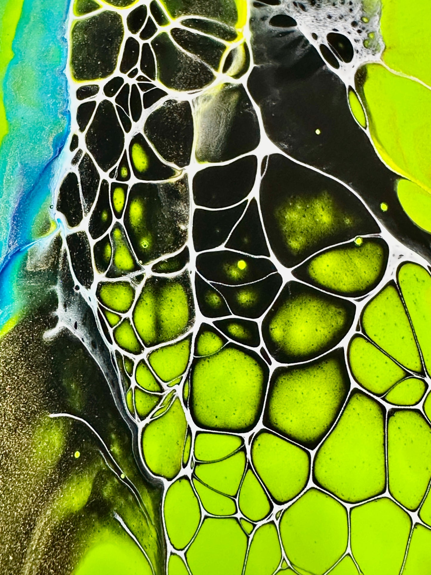 Neon Tides - Original Artwork