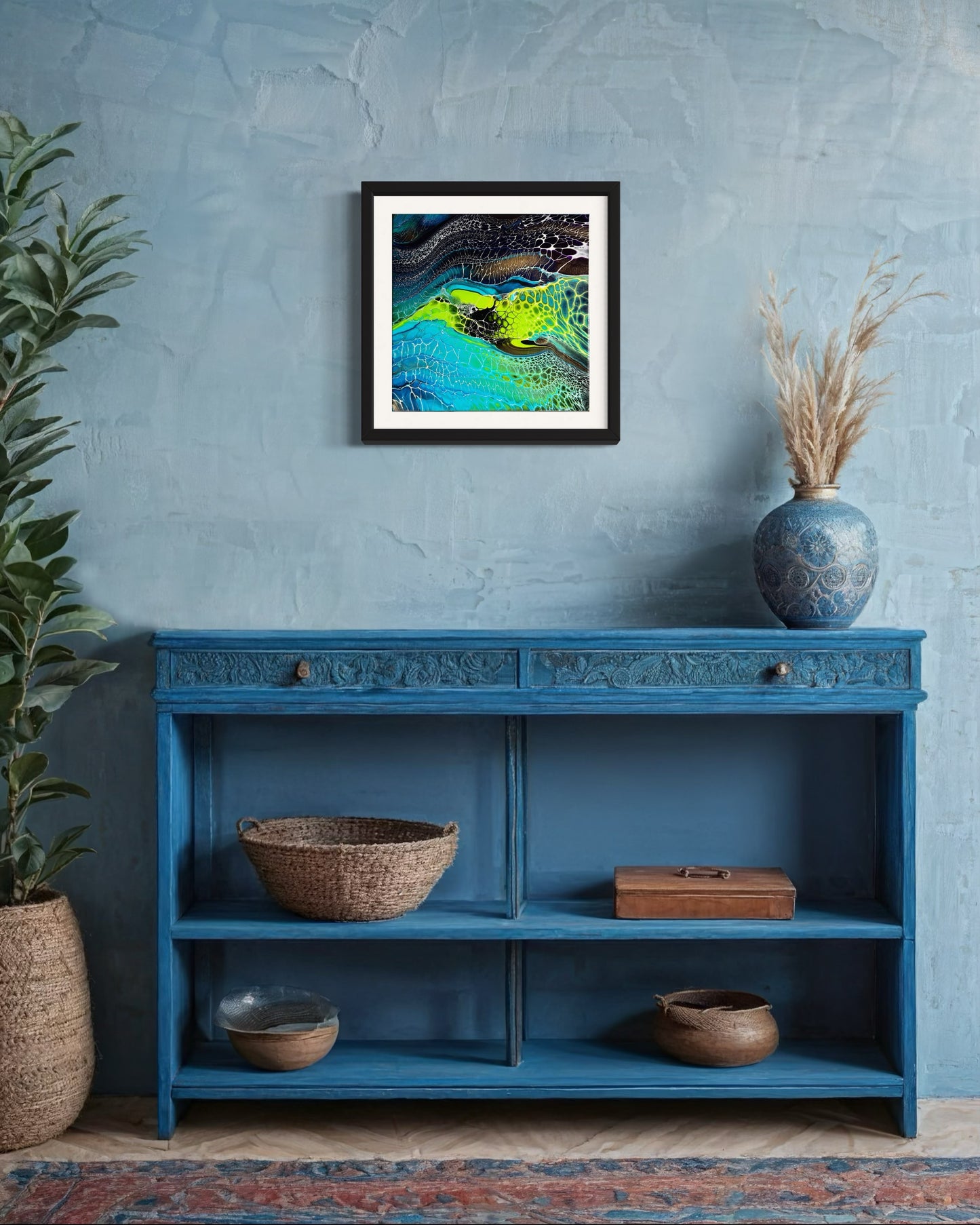 Neon Tides - Original Artwork