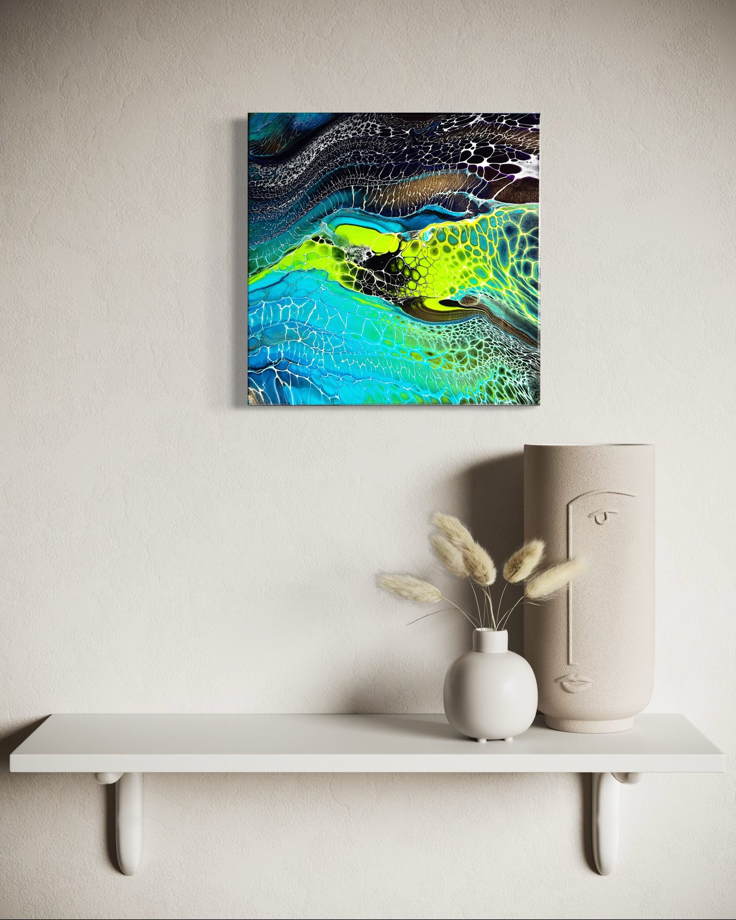 Neon Tides - Original Artwork