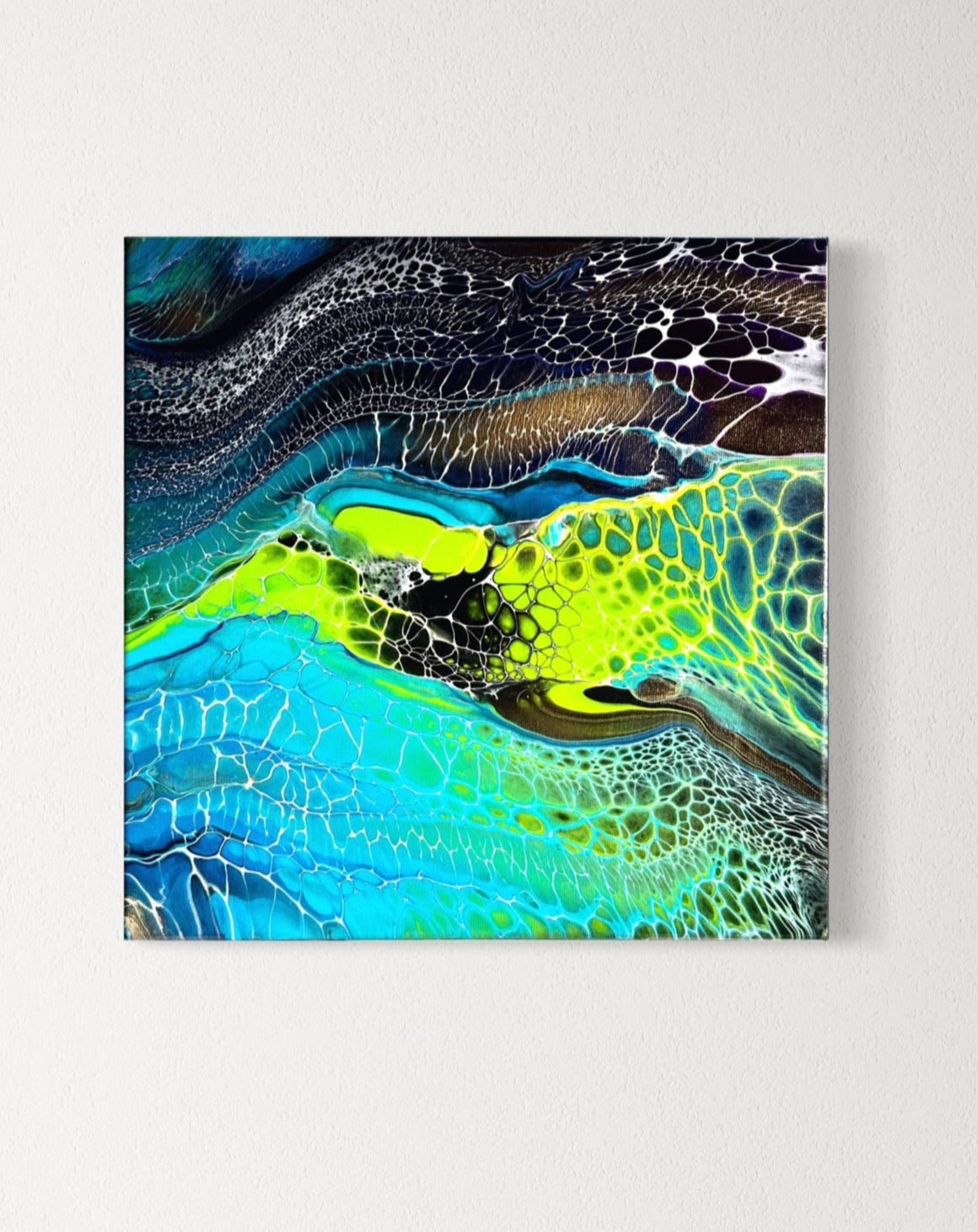 Neon Tides - Original Artwork