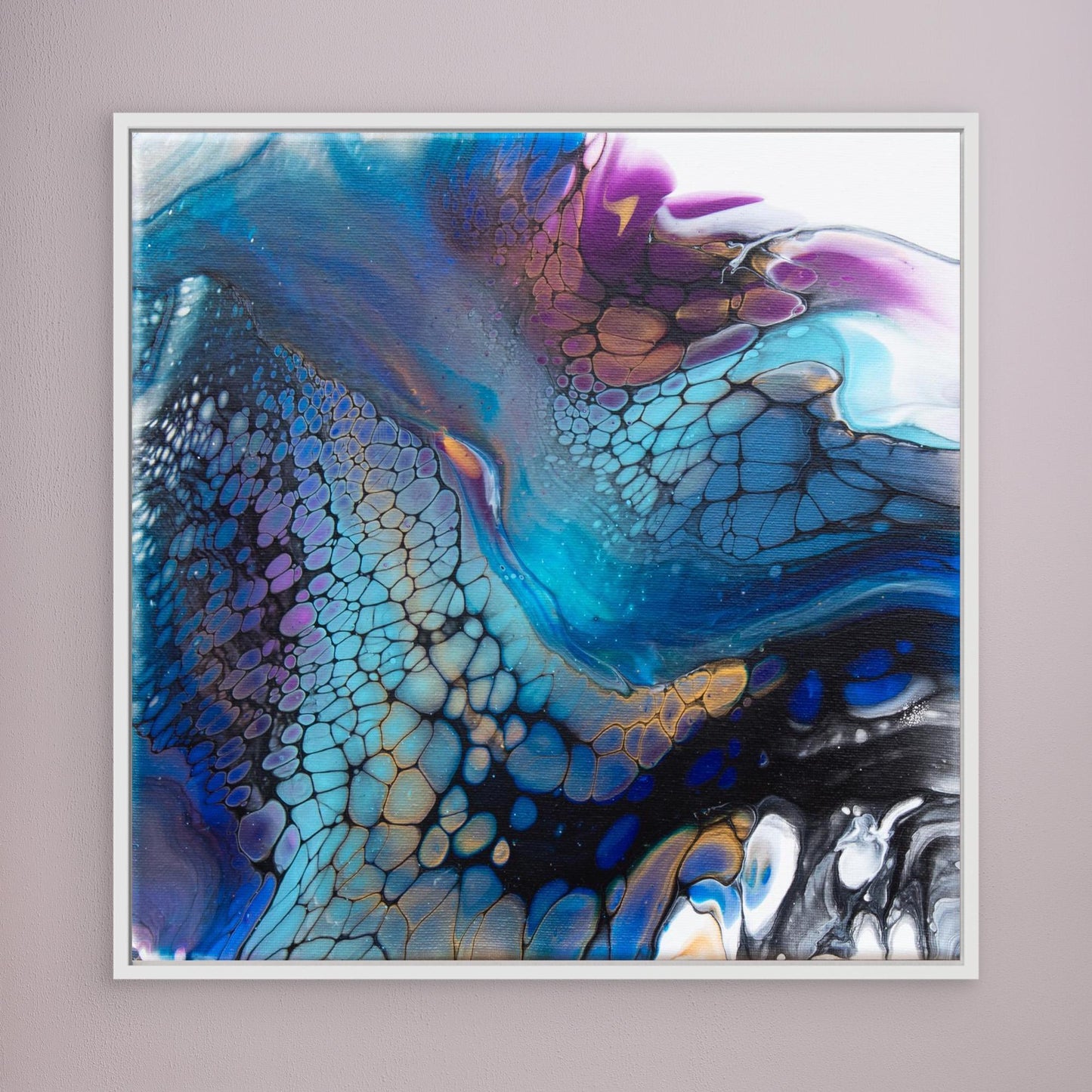 Iridium Flow - Canvas Prints