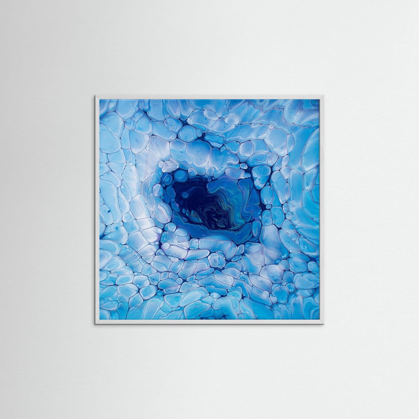 Ice Cloud Abyss - Quality Poster Framed or Unframed