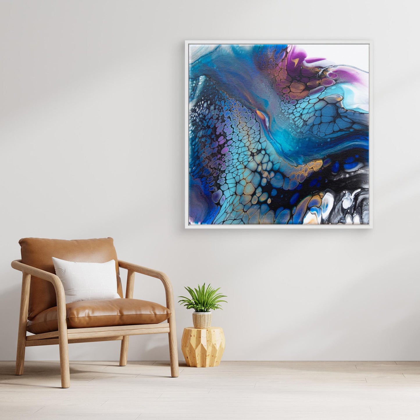 Iridium Flow - Canvas Prints