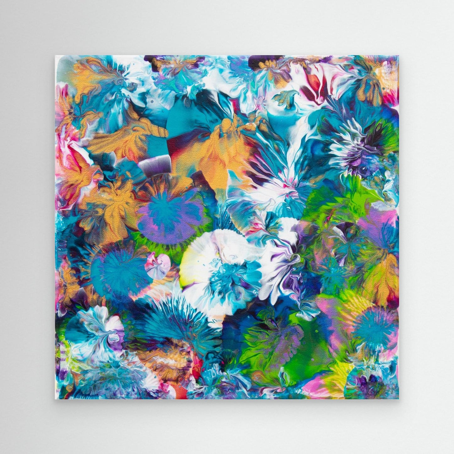 Floral Abstract 1 - Canvas Prints