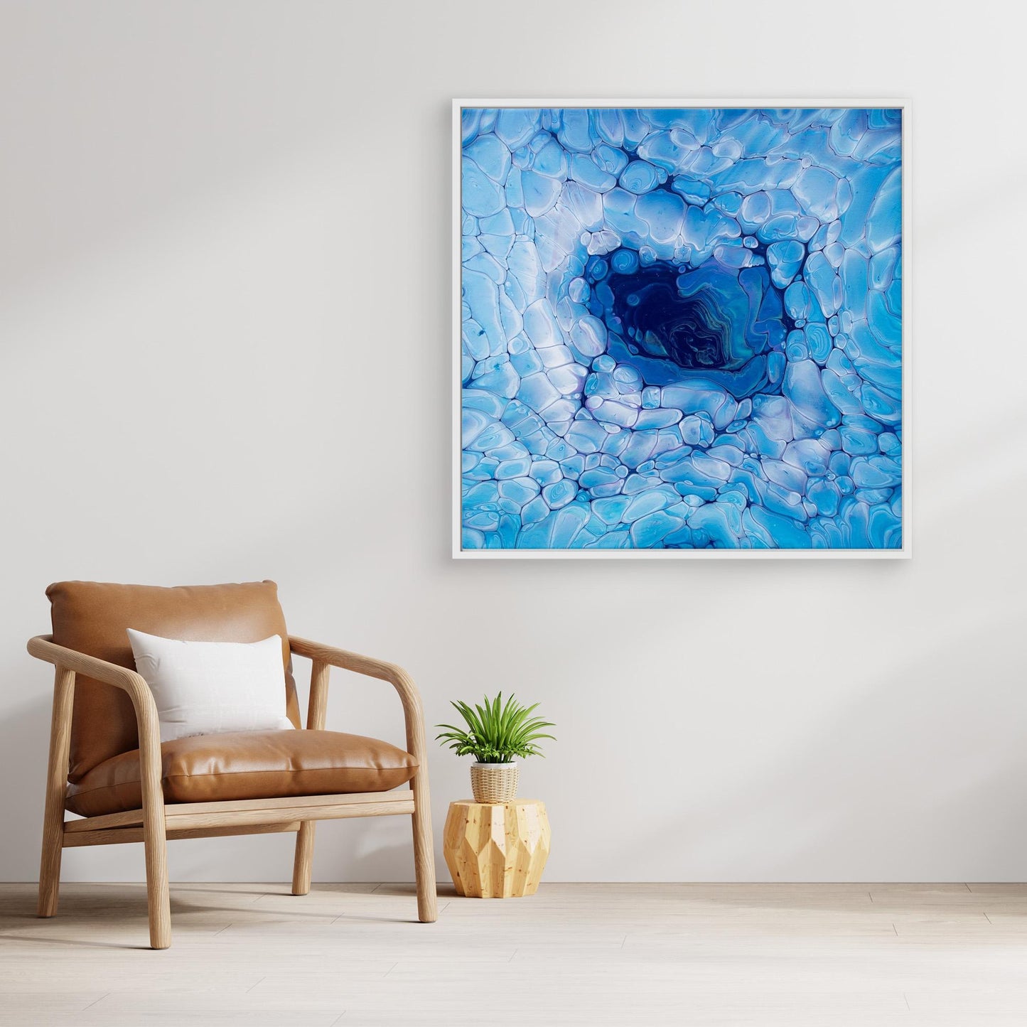 Ice Cloud Abyss - Canvas Print