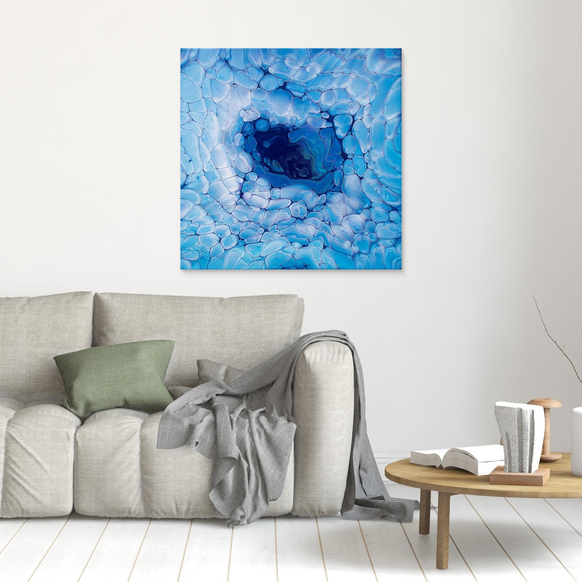 Ice Cloud Abyss - Canvas Print