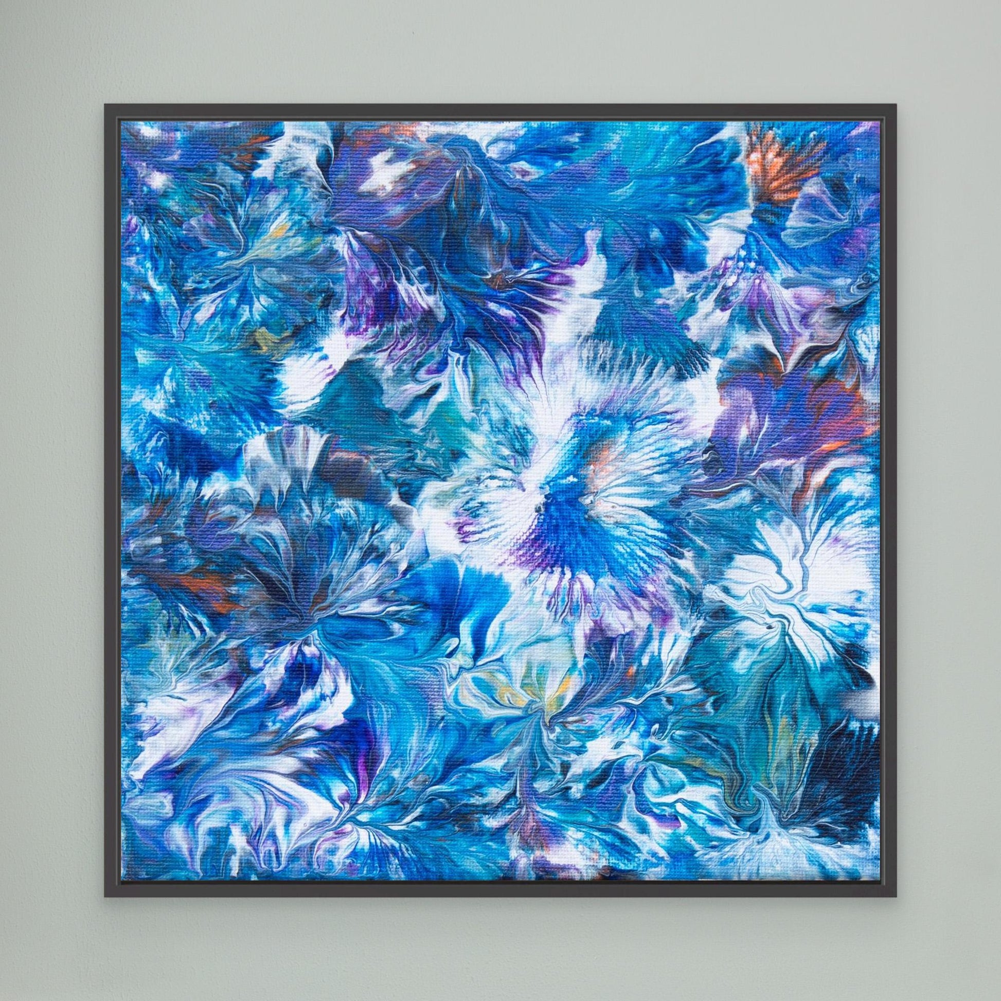 Abstract Flowers 3 - Canvas Prints 