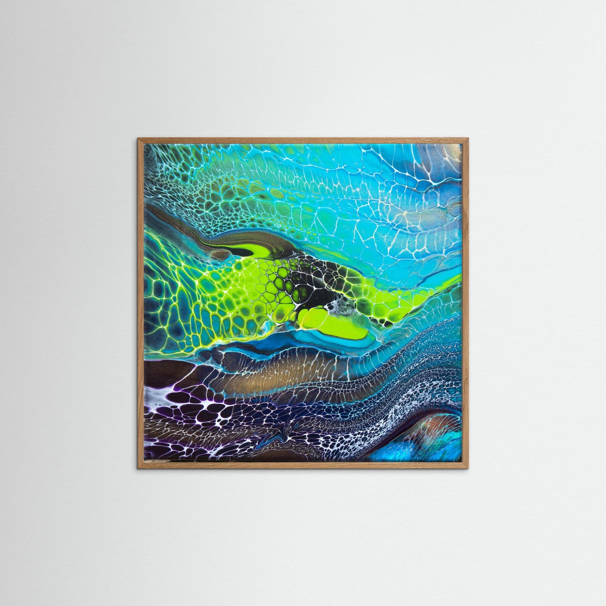 Neon Tides - Fine Art Poster