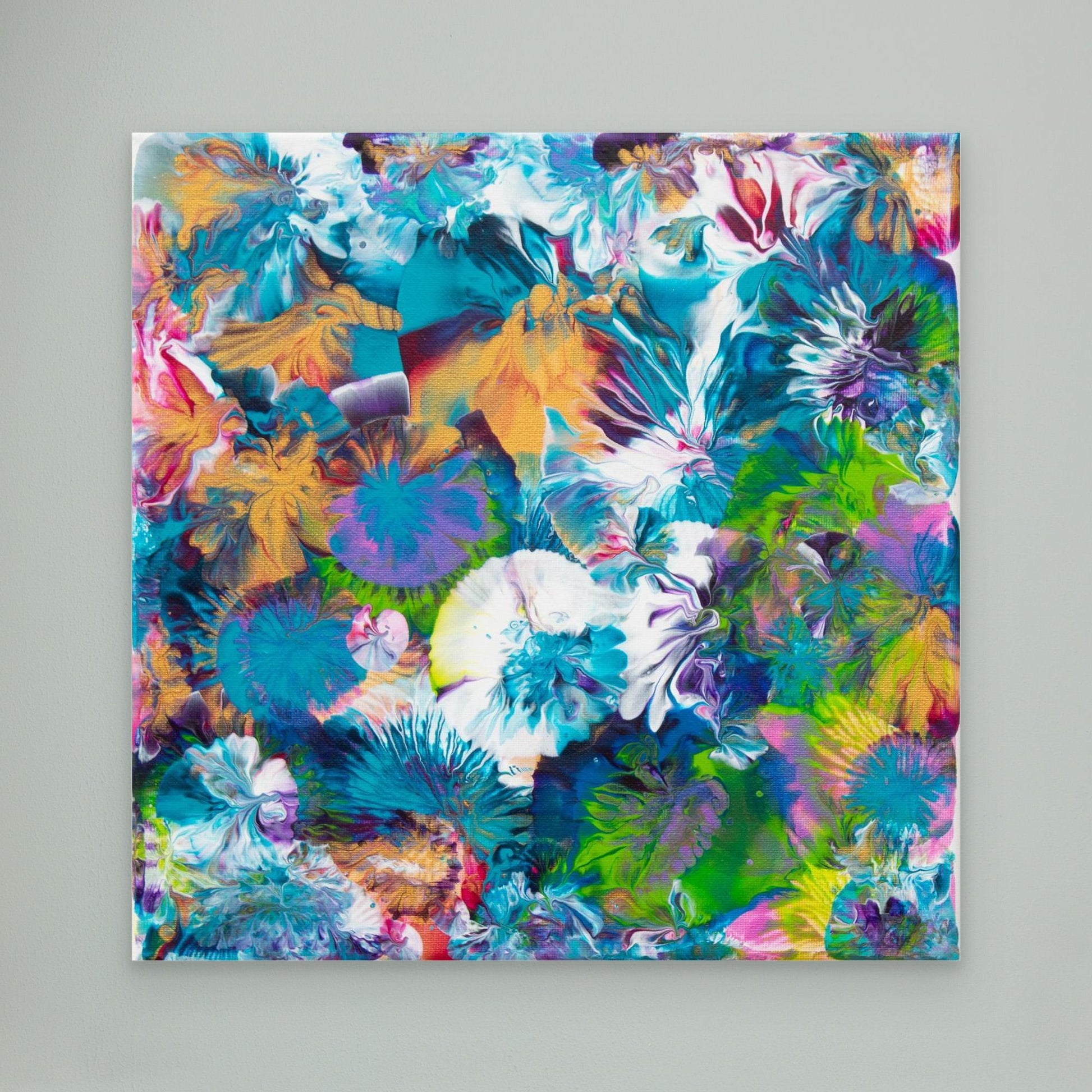 Floral Abstract 1 - Canvas Prints