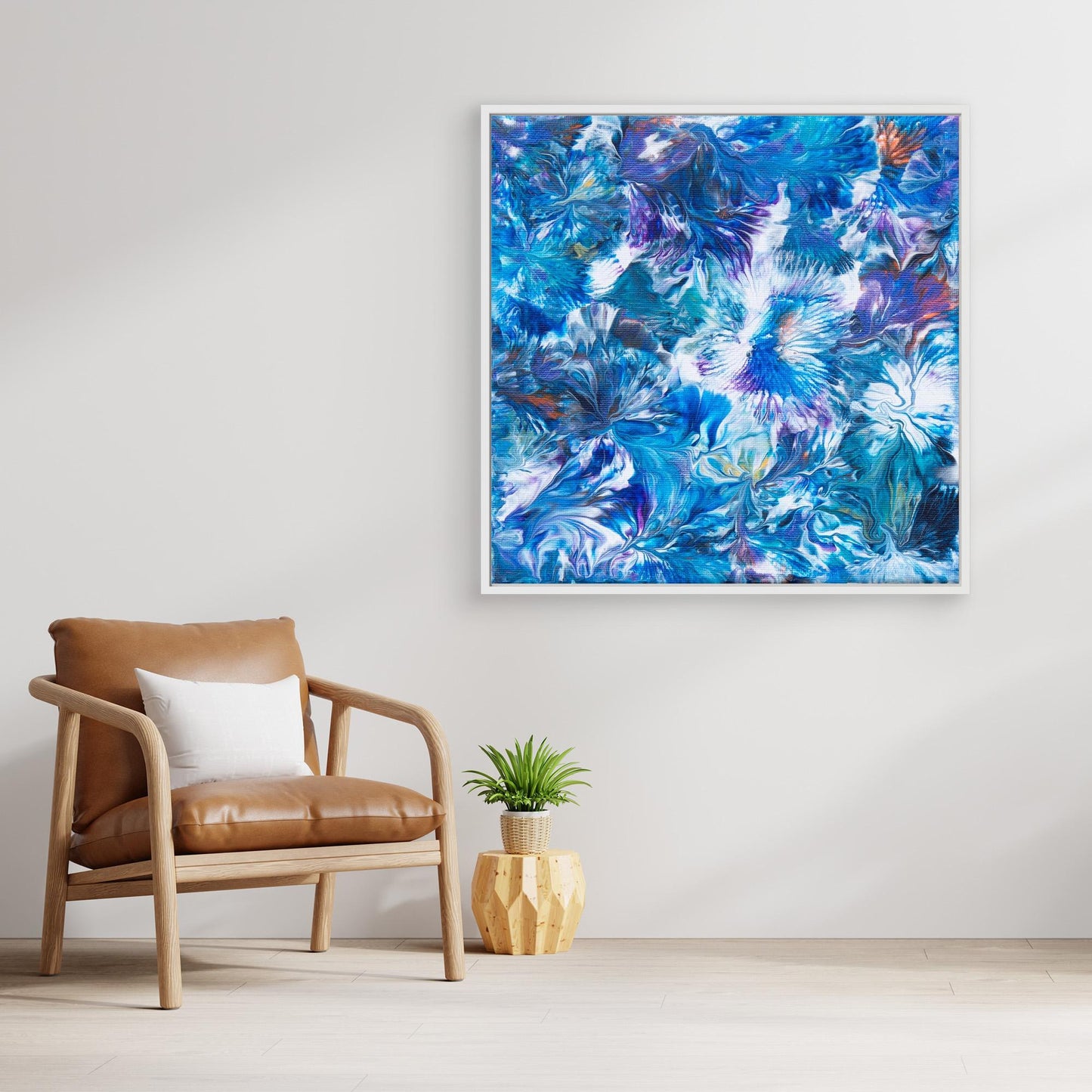 Abstract Flowers 3 - Canvas Prints 