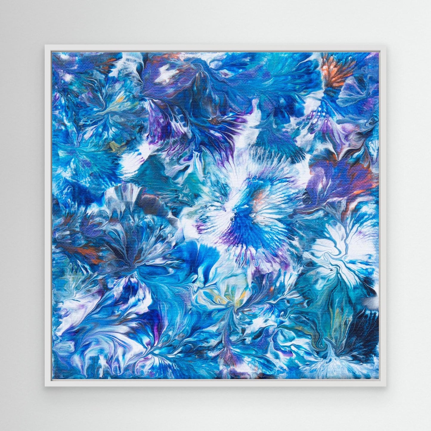 Abstract Flowers 3 - Canvas Prints 
