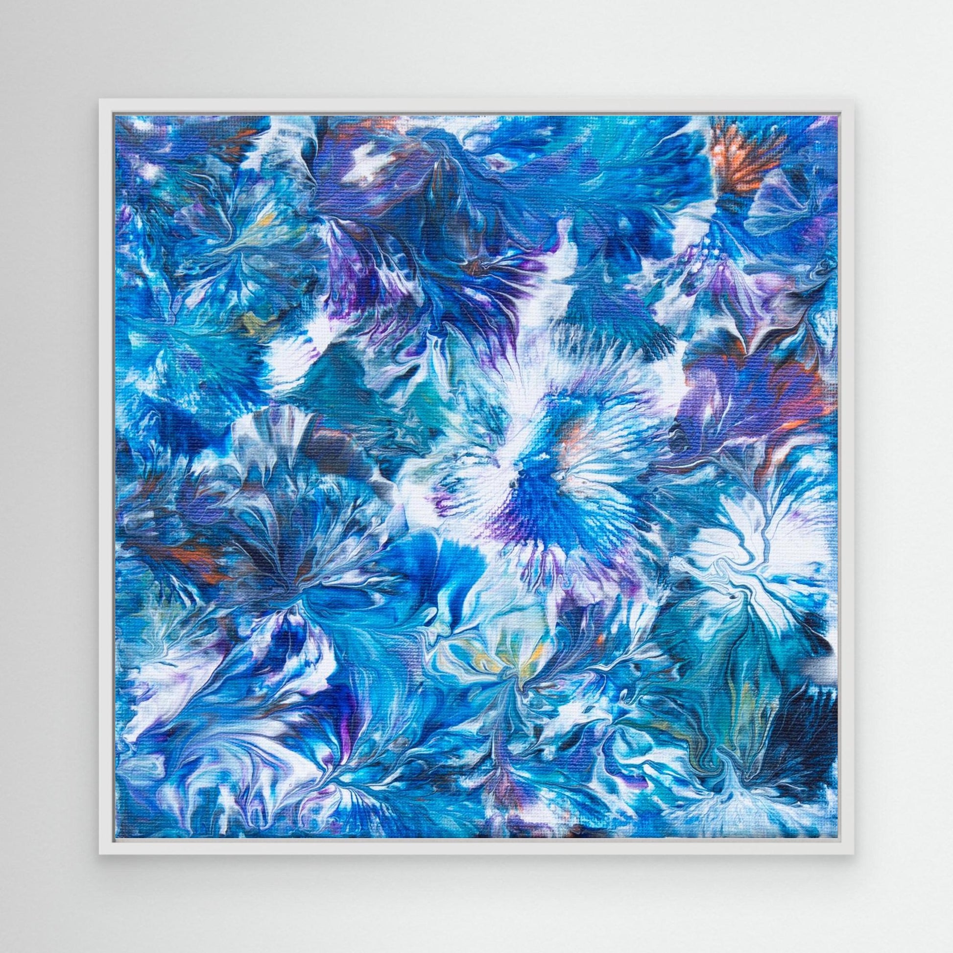 Abstract Flowers 3 - Canvas Prints 
