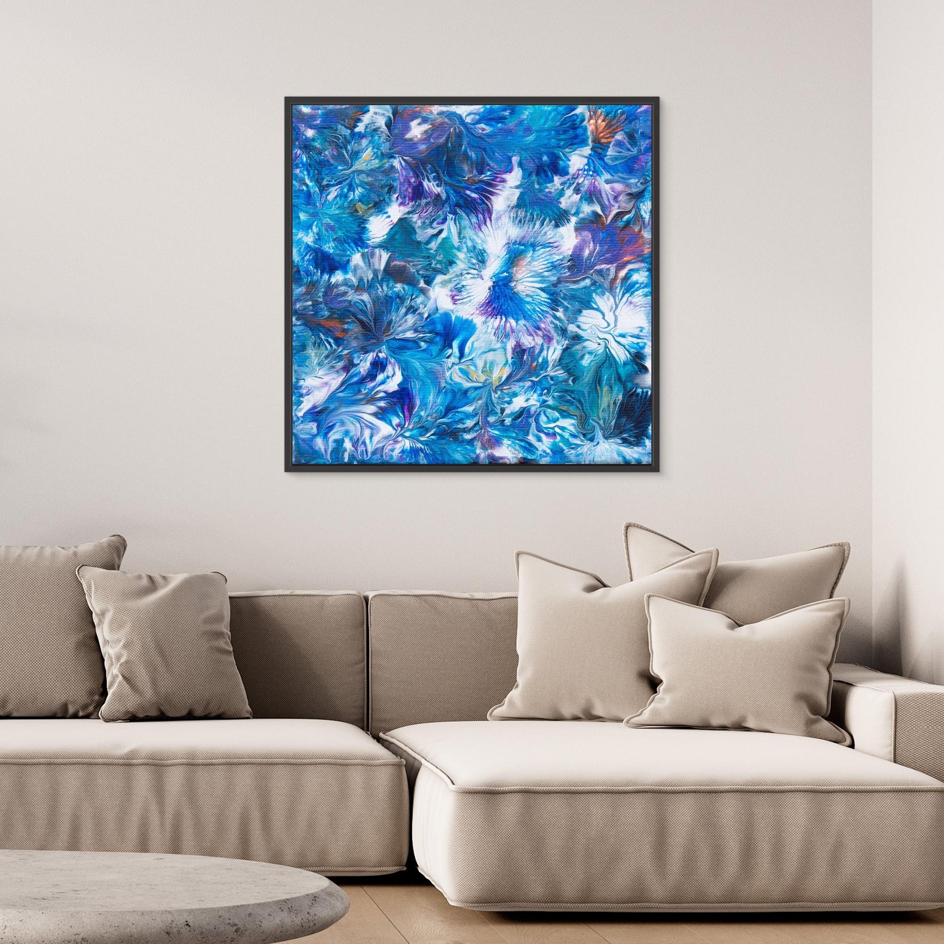 Abstract Flowers 3 - Canvas Prints 