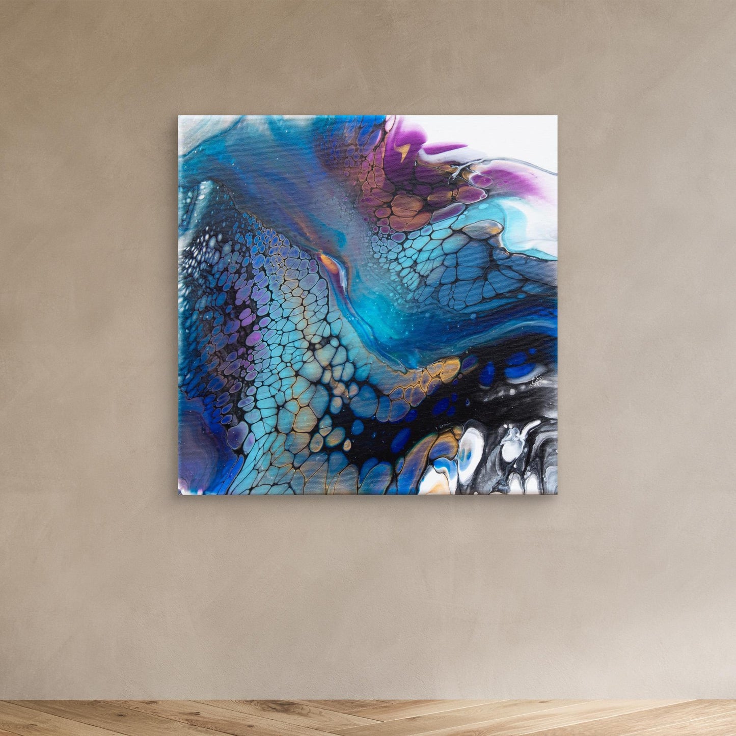 Iridium Flow - Canvas Prints