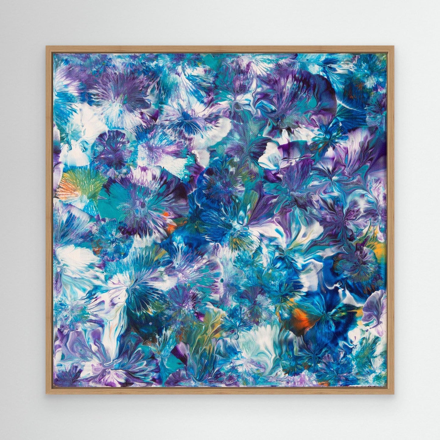 Abstract Flowers 2 - Canvas Prints
