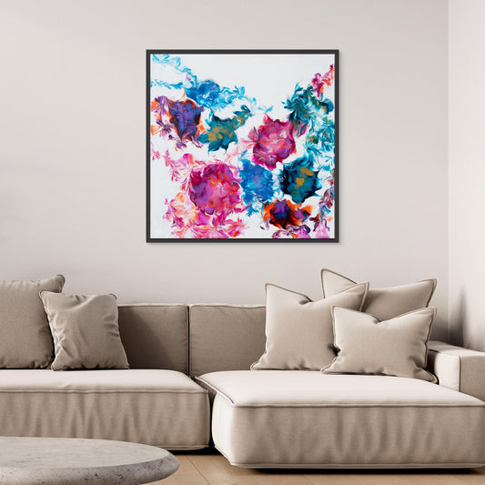 Free-Flow Flowers in Pink