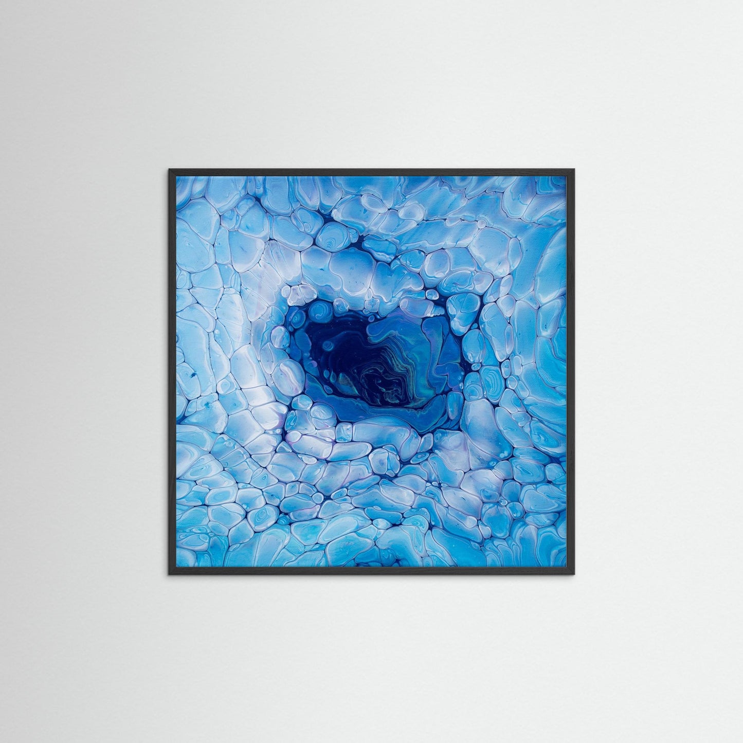 Ice Cloud Abyss -  Quality Poster Framed or Unframed