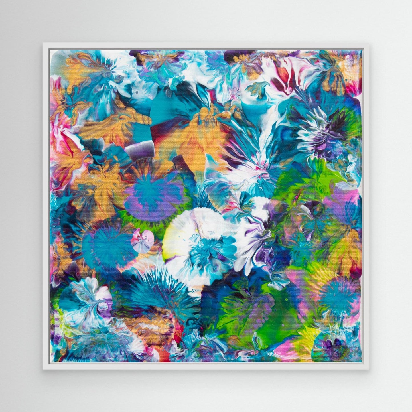 Floral Abstract 1 - Canvas Prints