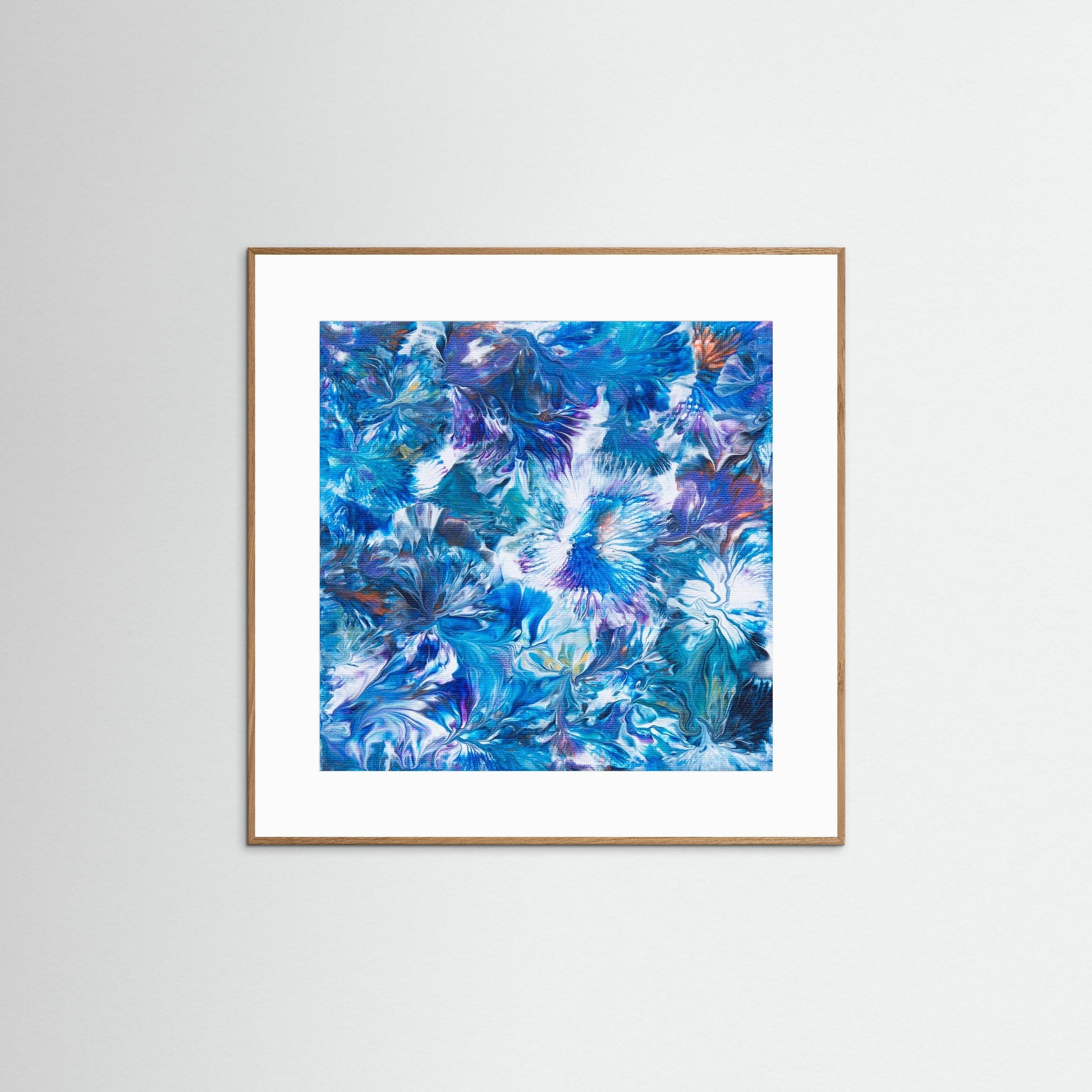 Abstract Flowers 3 - Fine Art Poster Prints