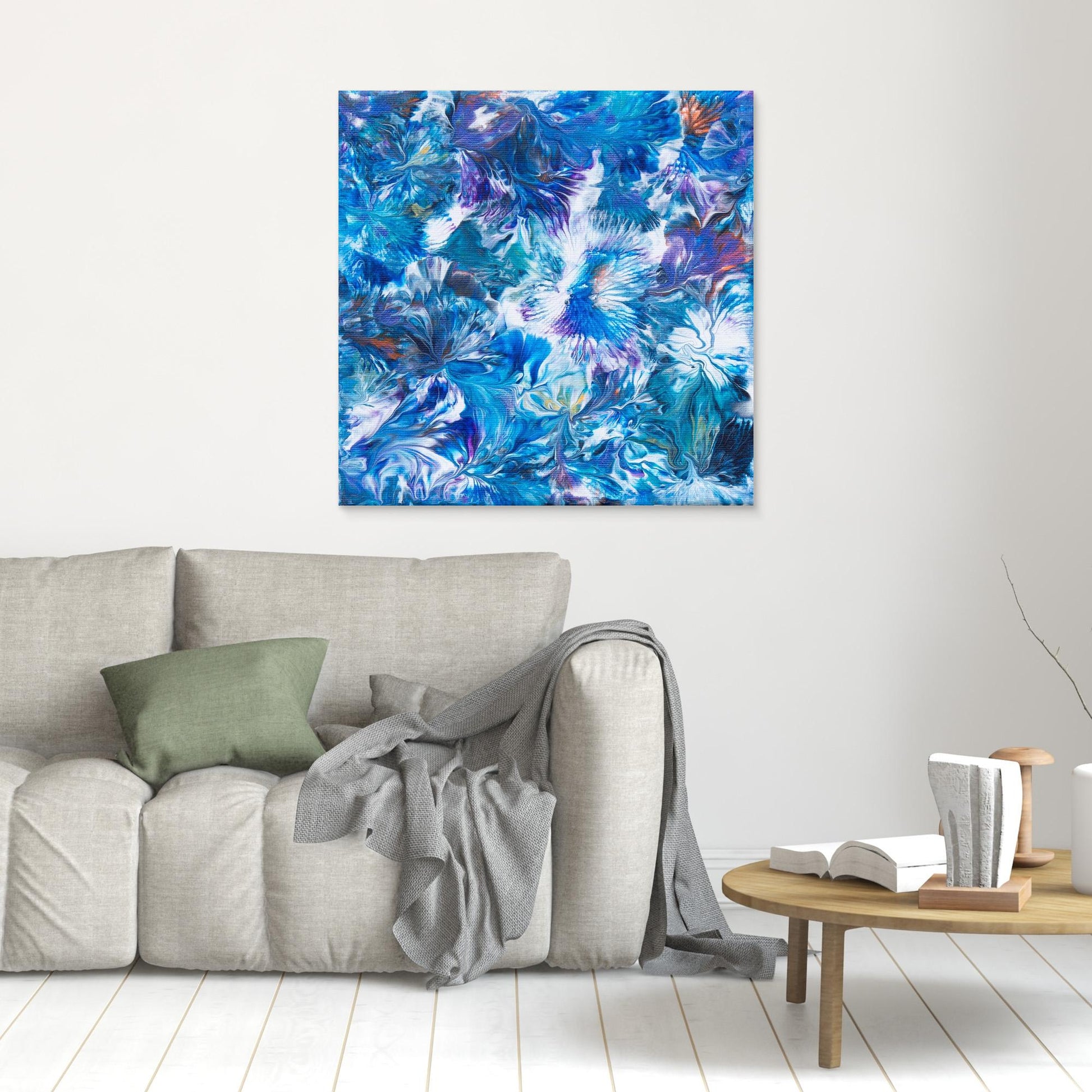 Abstract Flowers 3 - Canvas Prints 