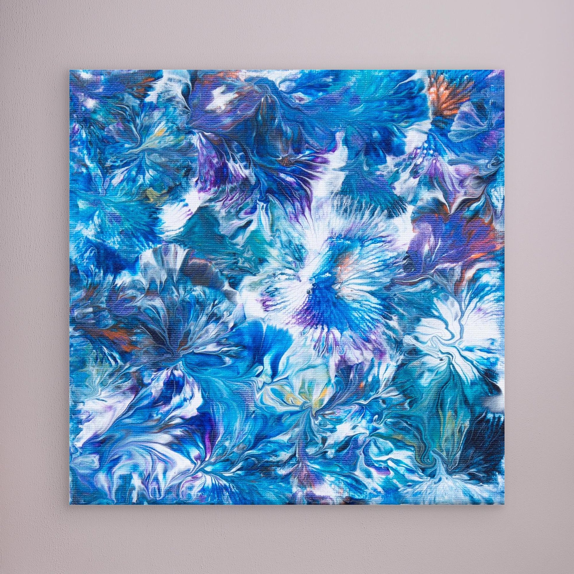 Abstract Flowers 3 - Canvas Prints 