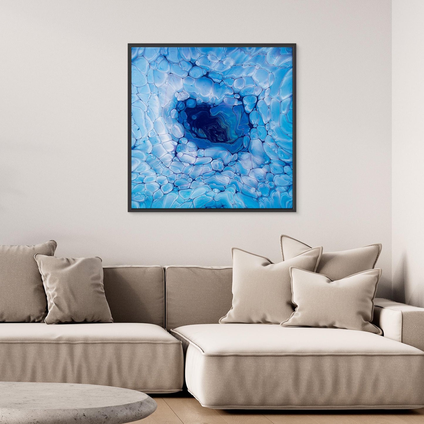 Ice Cloud Abyss - Canvas Print