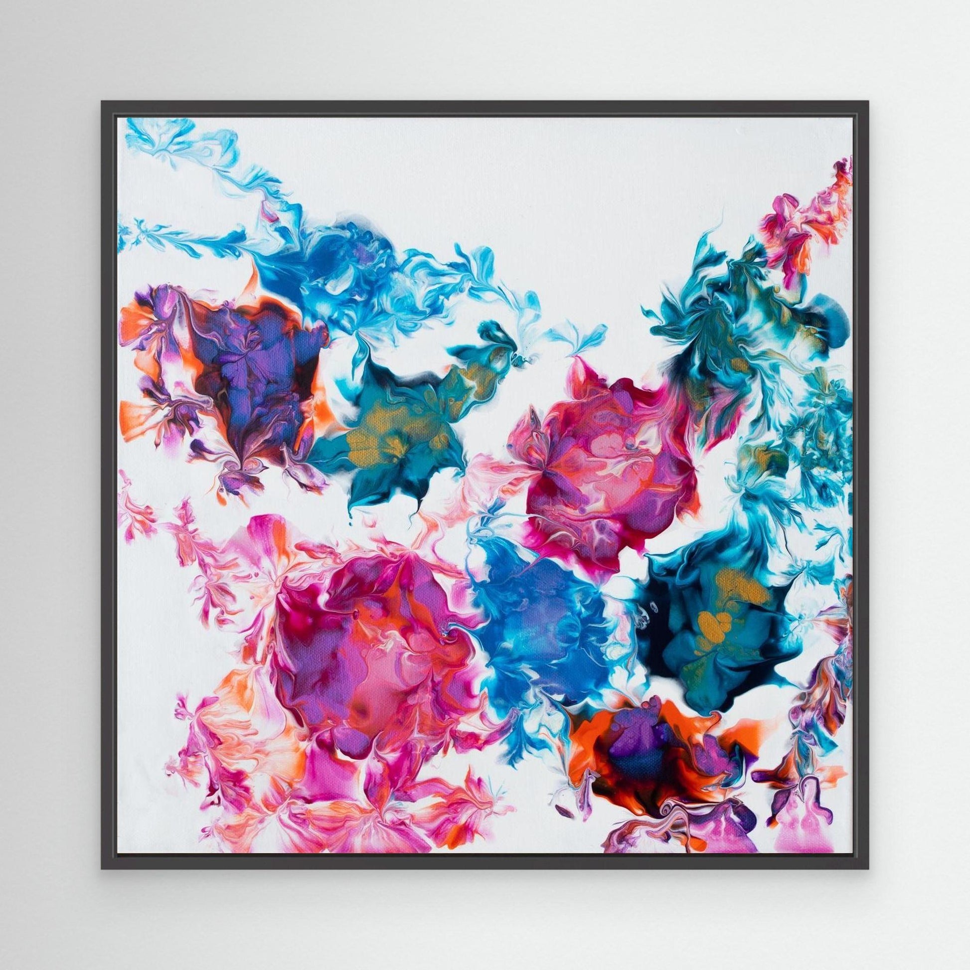 Free-Flow Flowers in Pink
