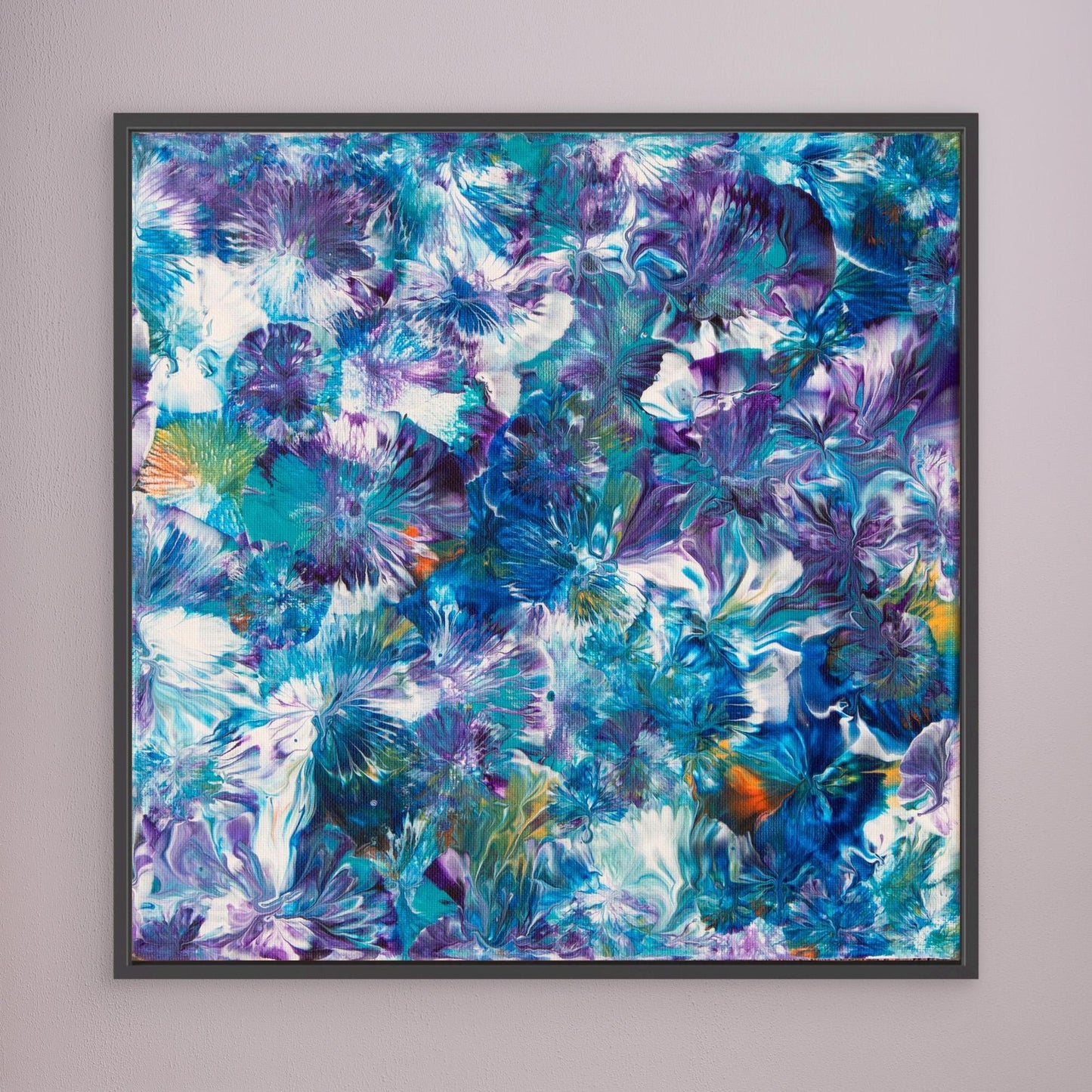 Abstract Flowers 2 - Canvas Prints