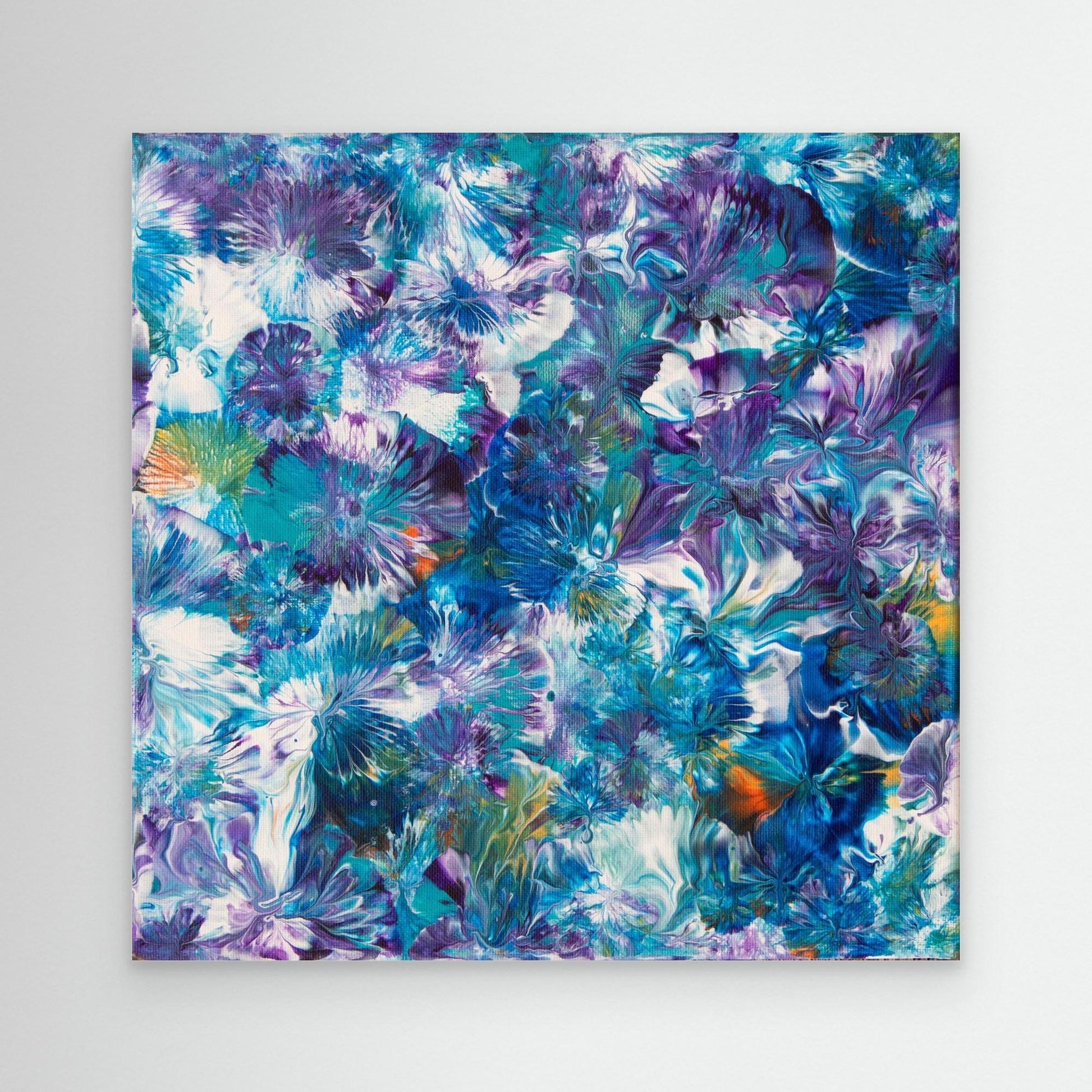 Abstract Flowers 2 - Canvas Prints