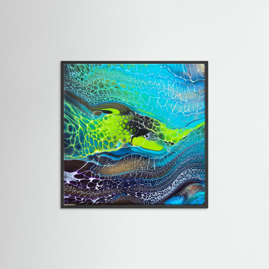 Neon Tides - Fine Art Poster