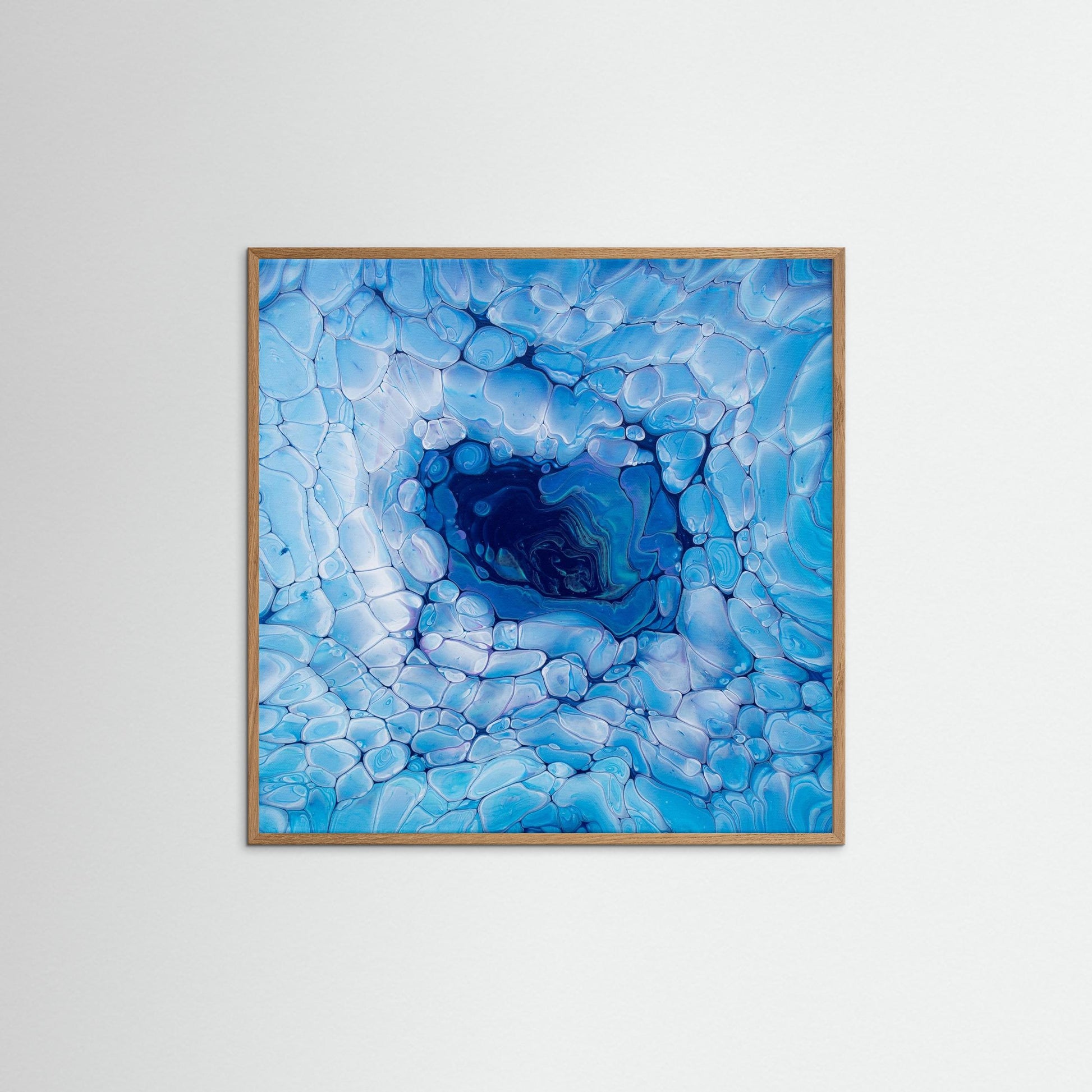 Ice Cloud Abyss -  Quality Poster Framed or Unframed