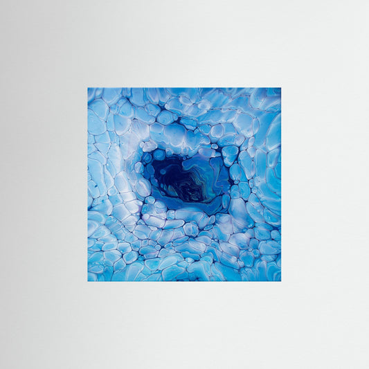Ice Cloud Abyss -  Quality Poster Framed or Unframed