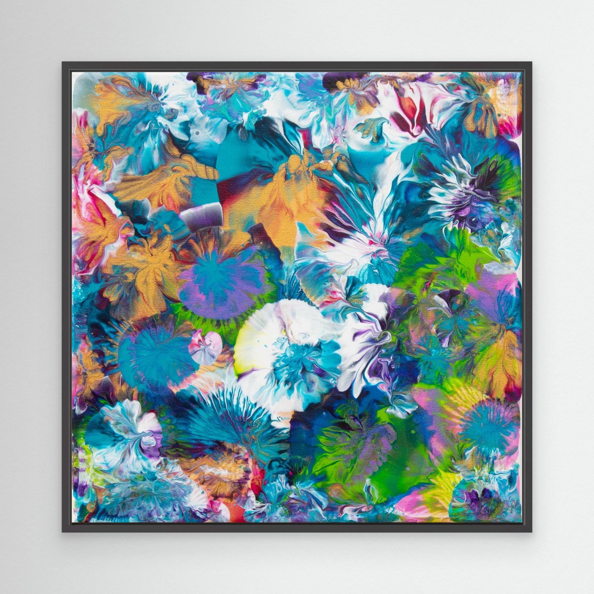 Floral Abstract 1 - Canvas Prints
