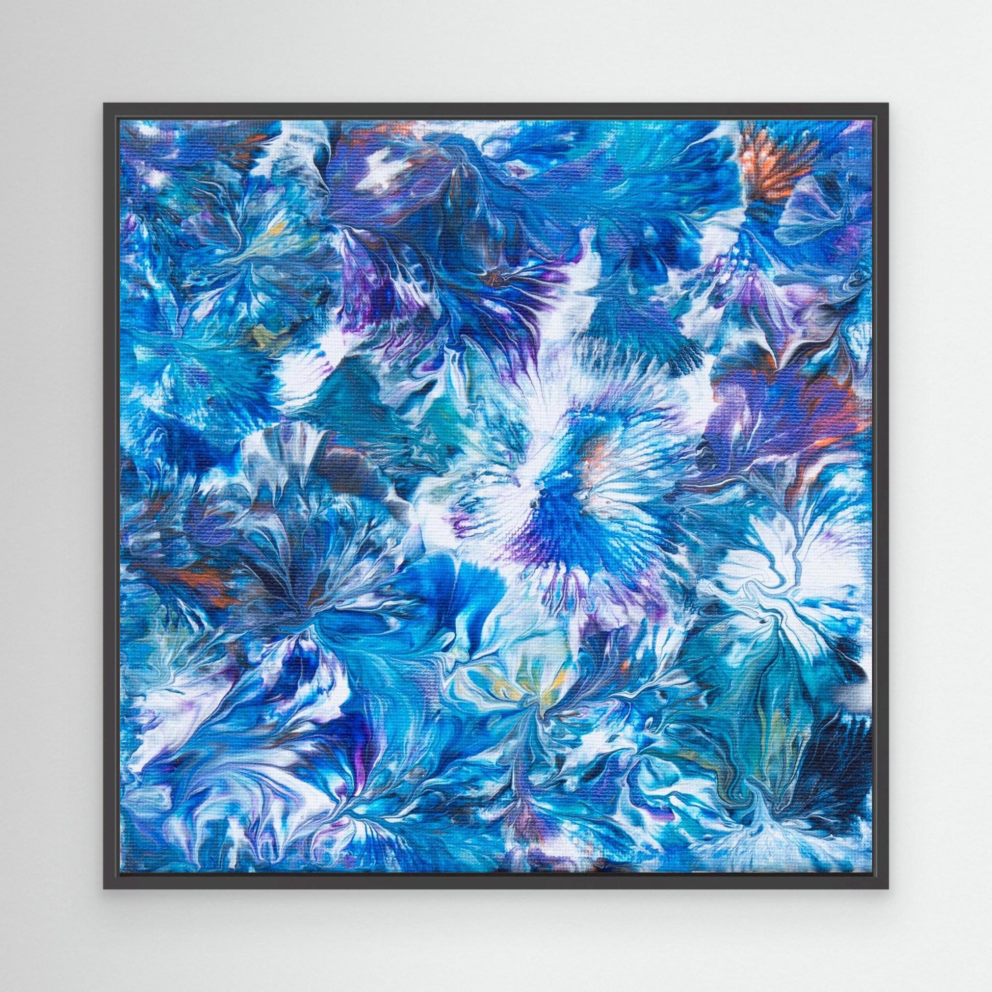 Abstract Flowers 3 - Canvas Prints 