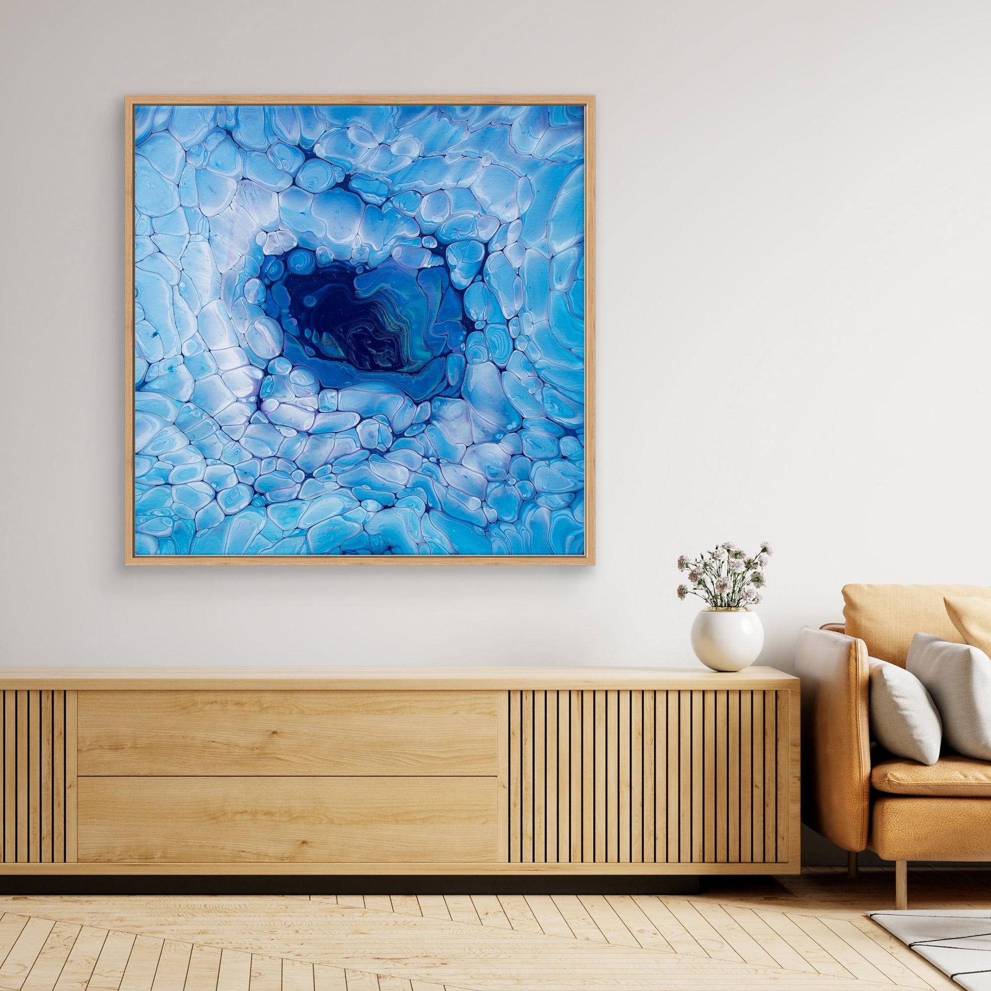 Ice Cloud Abyss - Canvas Print
